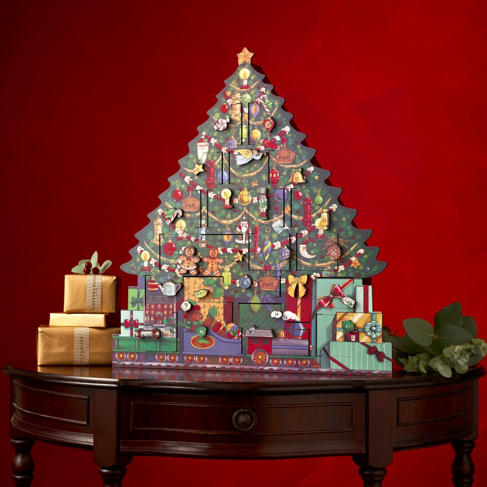 Fortnum & Mason フォートナム＆メイソン クリスマスツリーデザイン クリスマス アドベントカレンダー