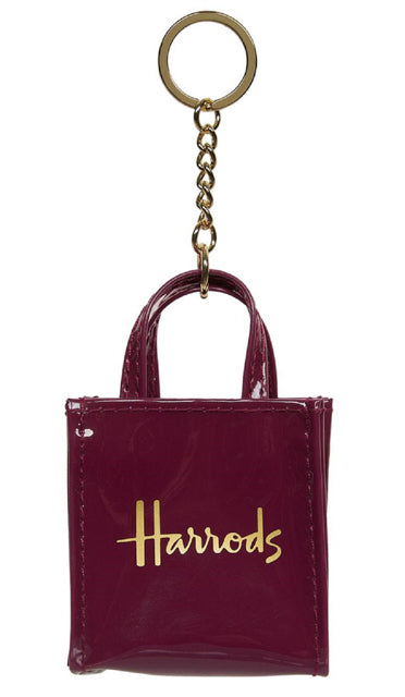 Harrods ハロッズ ミニチュア ハロッズ ロゴ トートバッグ チャーム キーリング キーホルダー – shop royal style