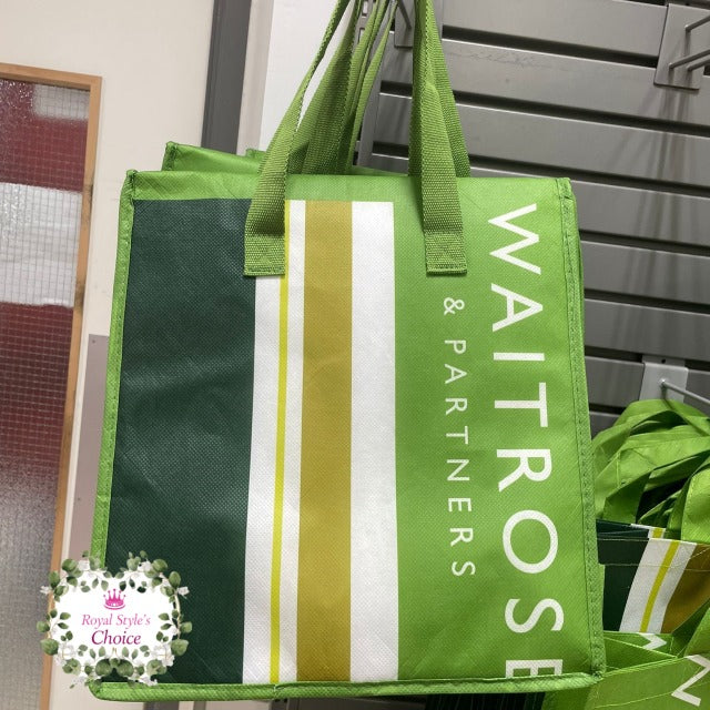 英国 Waitrose ウェイトローズ エコバッグ ３点 セット クーラーバッグ トートバッグ ショッピングバッグ 買い物バッグ レジ袋 ビ