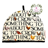 Emma Bridgewater エマ・ブリッジウォーター ニワトリ ティーコージー ティーコゼ ティーポット 保温カバー チャールズ国王 戴冠式 キャニスター 収納缶 ２点セット