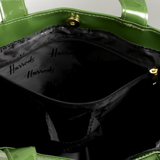Harrods ハロッズ ゴールドロゴ x シグネチャー グリーン 圧倒的