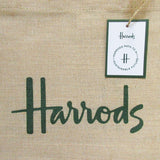 Harrods ジュート ショルダー エコバッグ トワル ポケットショッパー 折りたたみエコバッグ ユニオンジャック ミニポーチ ３点セット