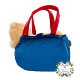 Harrods ハロッズ ユニオンジャック テディベア & ユニオンジャックのバッグに入ったパグ犬 かわいい ふかふか ぬいぐるみ  Union Jack Teddy bear & Pug