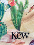 Kew 英国王立植物園 キューガーデン Big Book of Blooms サボテンと動物たち オーガニックコットン キャンバス生地 英国製 ショルダーバッグ ブックバッグ