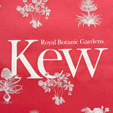 Kew 英国王立植物園 キューガーデン フローラルデザイン ロゴ コットン ショルダーバッグ ブックバッグ