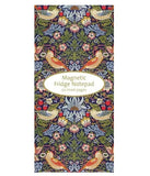 英国 Museums & Galleries ウィリアム・モリス いちご泥棒 マグネット付き 便箋 一筆箋 メモ帳 ノートパッド 50枚 Strawberry Thief