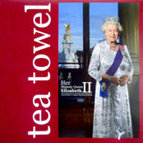 Royal Collection ロイヤルコレクション エリザベス女王 プラチナジュビリー 王冠 コーギー クリスマスデコレーション ティータオル ３点セット