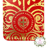 英国 Windsor Castle St. George's Chapel ウィンザー城 セントジョージ礼拝堂 ガーター勲章 キーホルダー キーリング