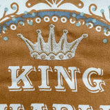 Ulster Weavers アルスターウィーバーズ King Charles III Coronation チャールズ３世 国王 戴冠式 2023年 記念 クラウン 王冠 刺繍 みつばち ティータオル キッチンクロス ふきん ディッシュクロス