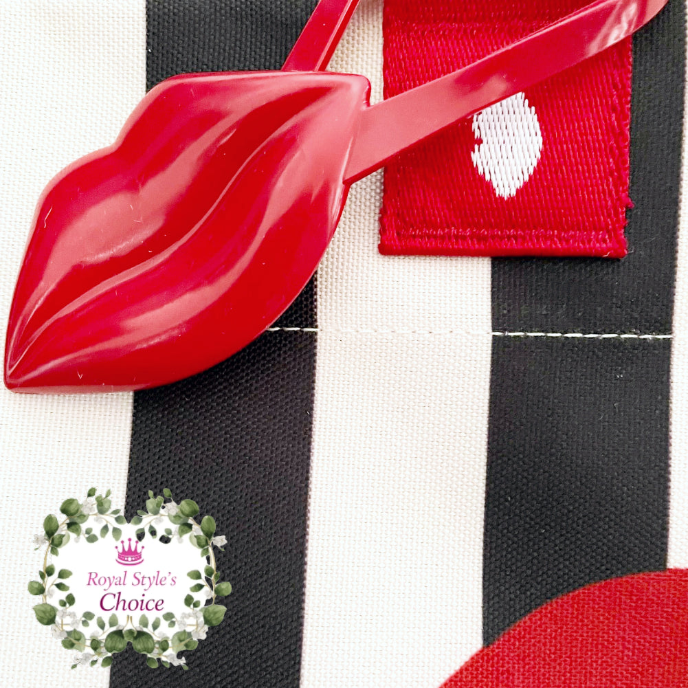 Waitrose ウェイトローズ x Lulu Guinness ルルギネス コラボ レッド ...