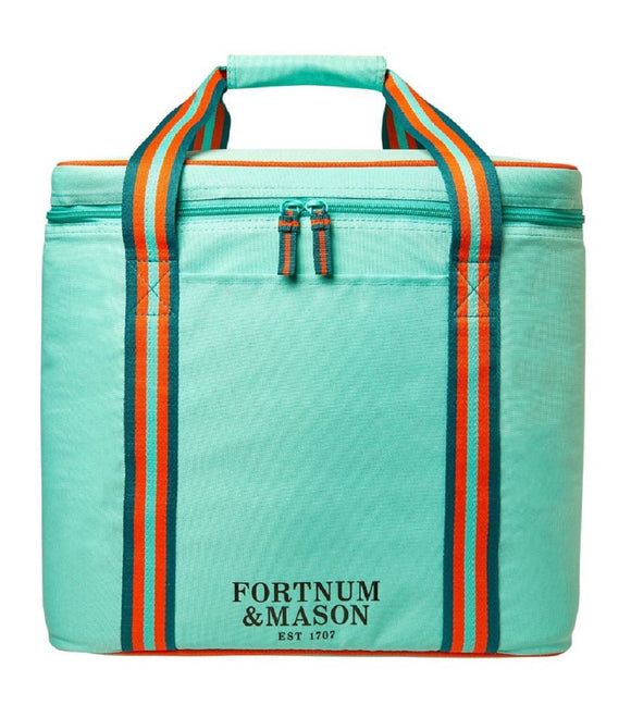 Fortnum & Mason フォートナム & メイソン ナイルの水色 ボトルホルダー付き 保冷バッグ クーラーバッグ エコバッグ